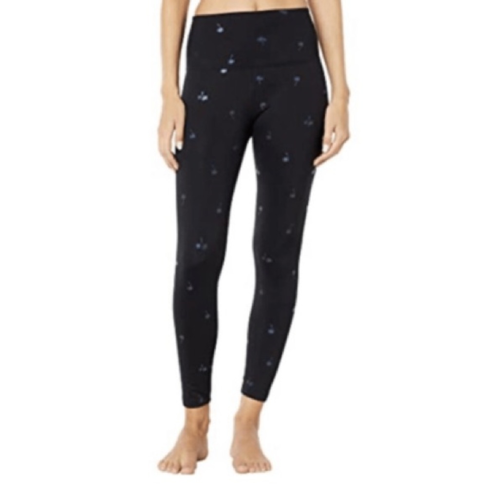 Beyond Yoga Leggings | s black palms